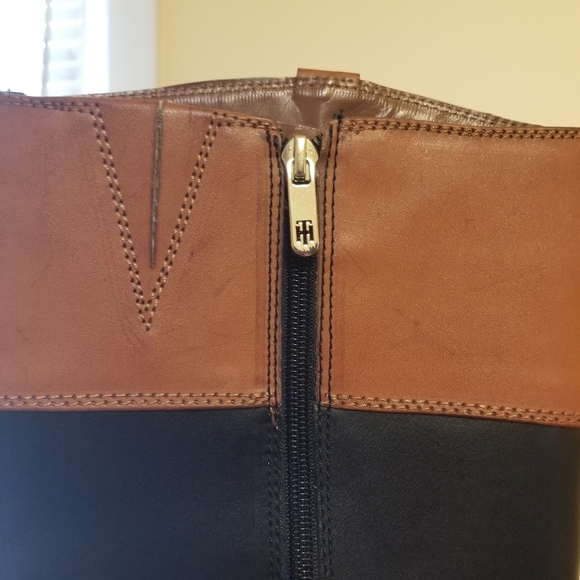 Tommy Hilfiger Riding Boot Wide Calf 7.5 - Picture 8 of 13